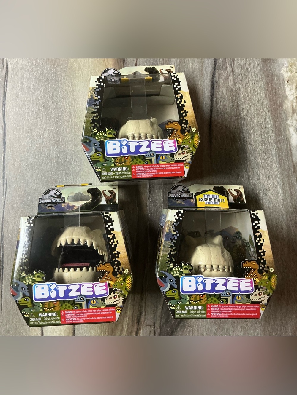 THREE/ Bitzee Jurassic World Interactive Digital Pet